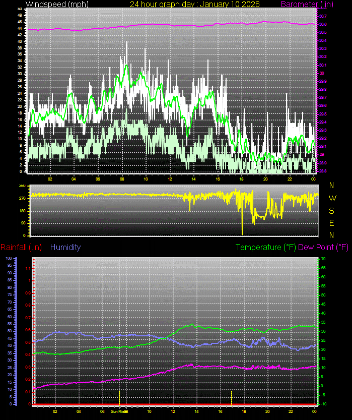 24 Hour Graph for Day 10