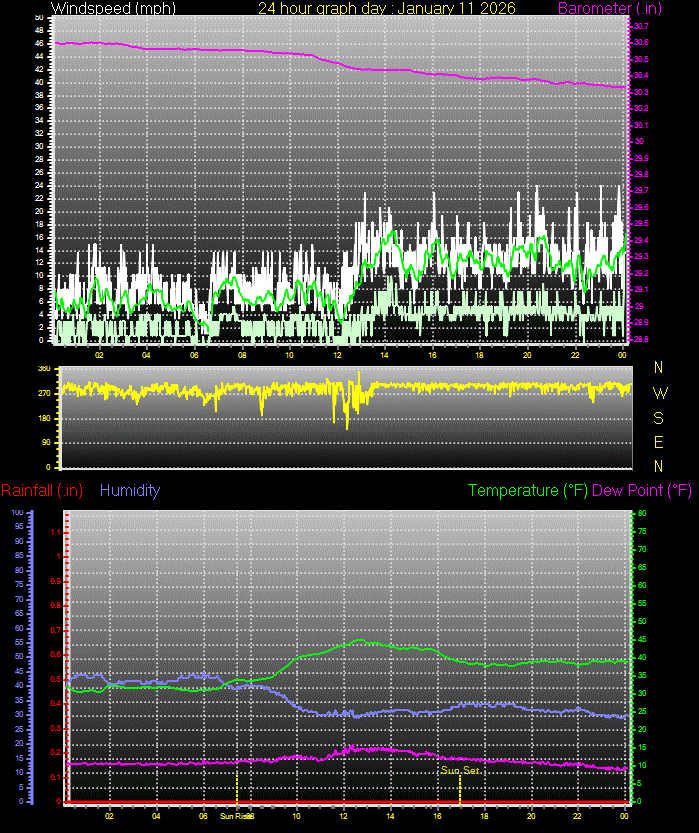 24 Hour Graph for Day 11