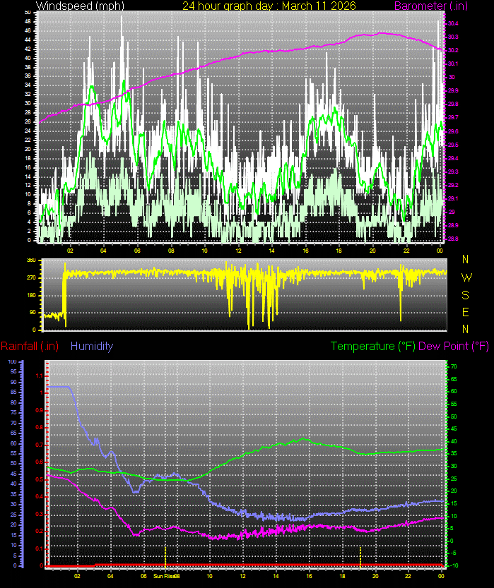 24 Hour Graph for Day 11