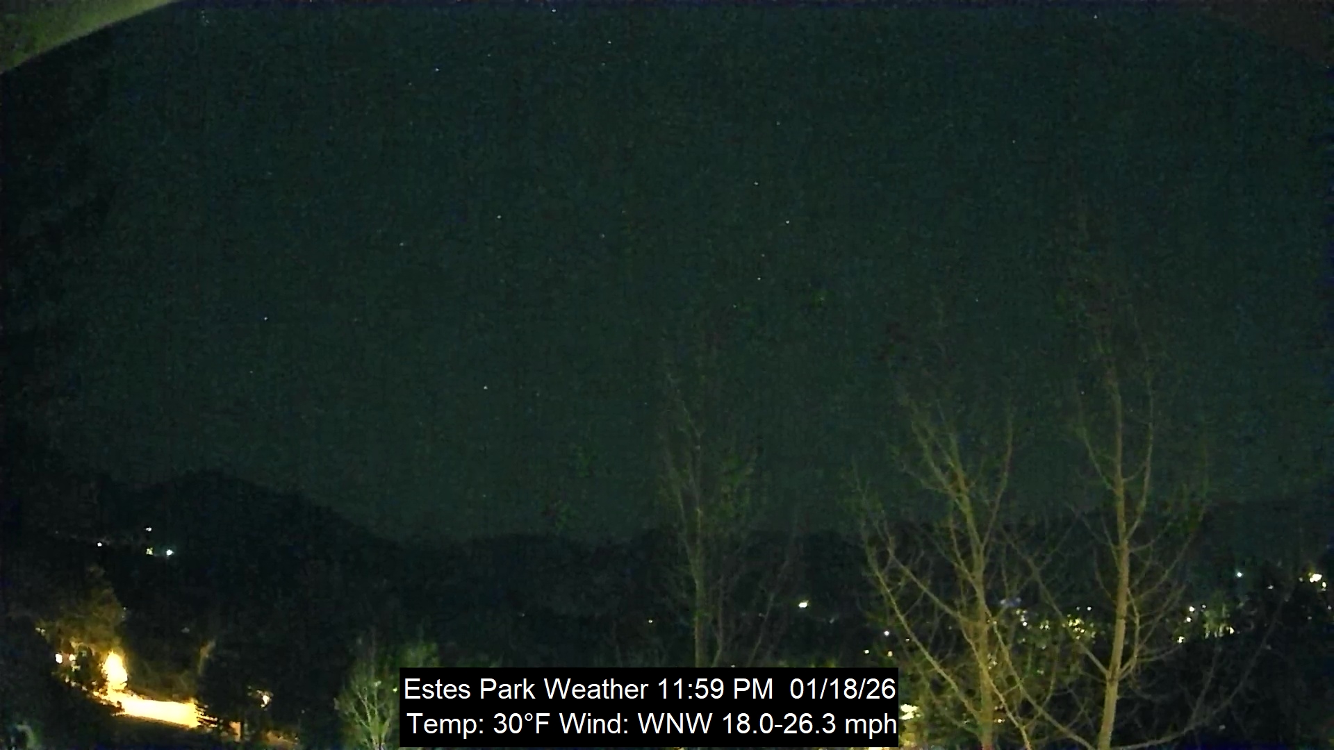 Estes Park webcam